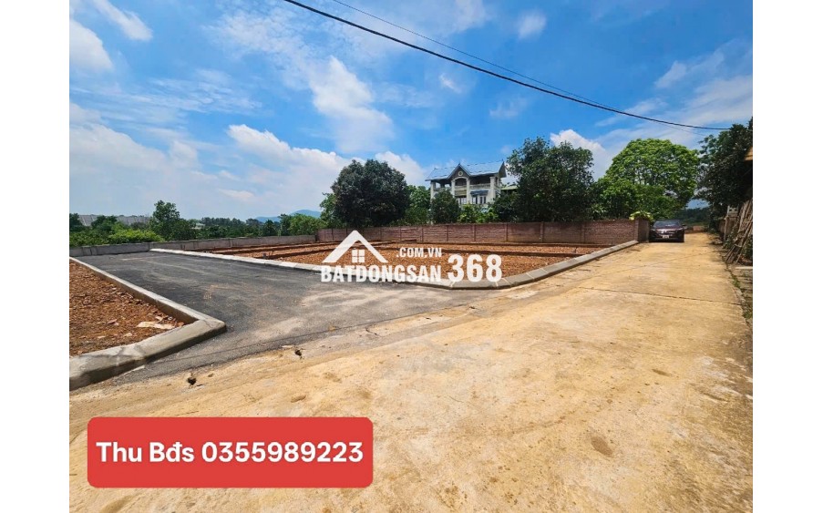 CỰC HIẾM LÔ GÓC GẦN UBND XÃ ĐOÀI PHƯƠNG- HÒA LẠC- DIỆN TÍCH 105M2- NHỈNH 2 TỶ- FULL THỔ CƯ - SẴN SỔ CÔNG CHỨNG